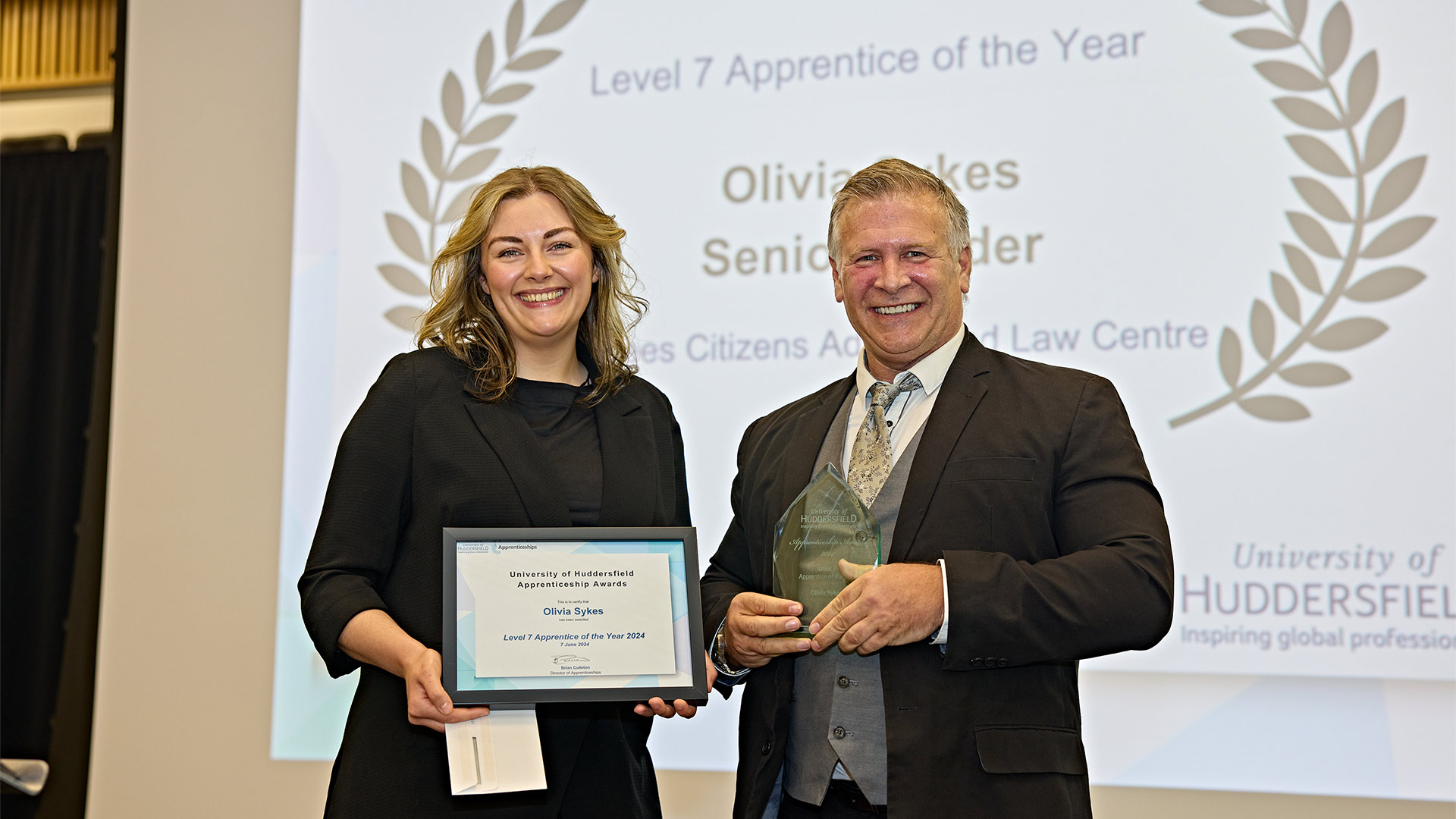 Olivia Sykes Apprenticeship of the Year Winner 2024