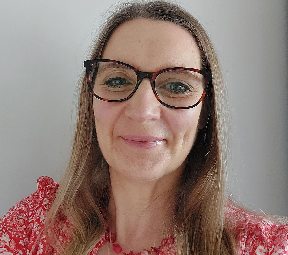 A headshot of Sue Edwards, an academic on the Career Development and Employability course.