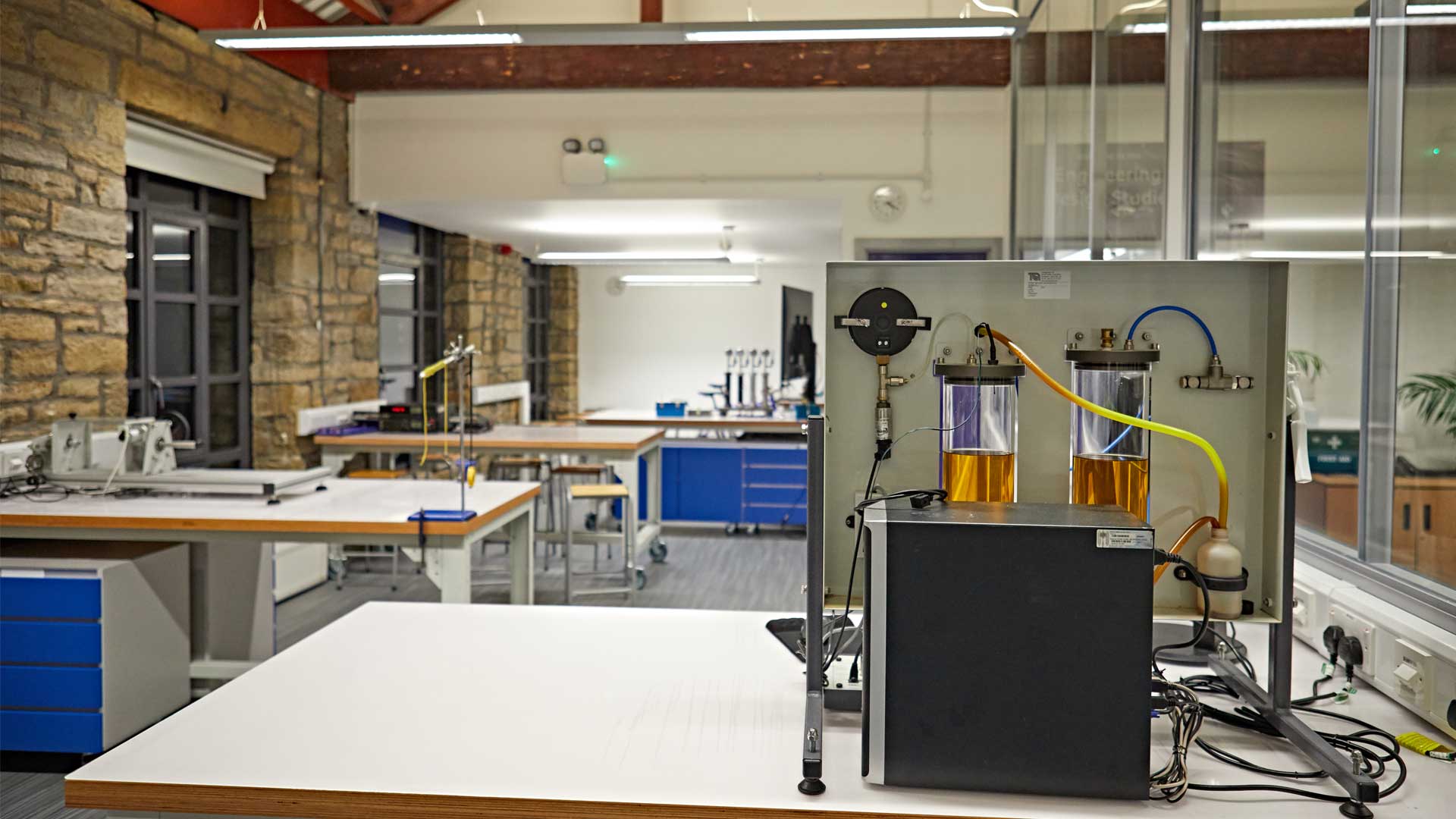 A mechanical engineering lab