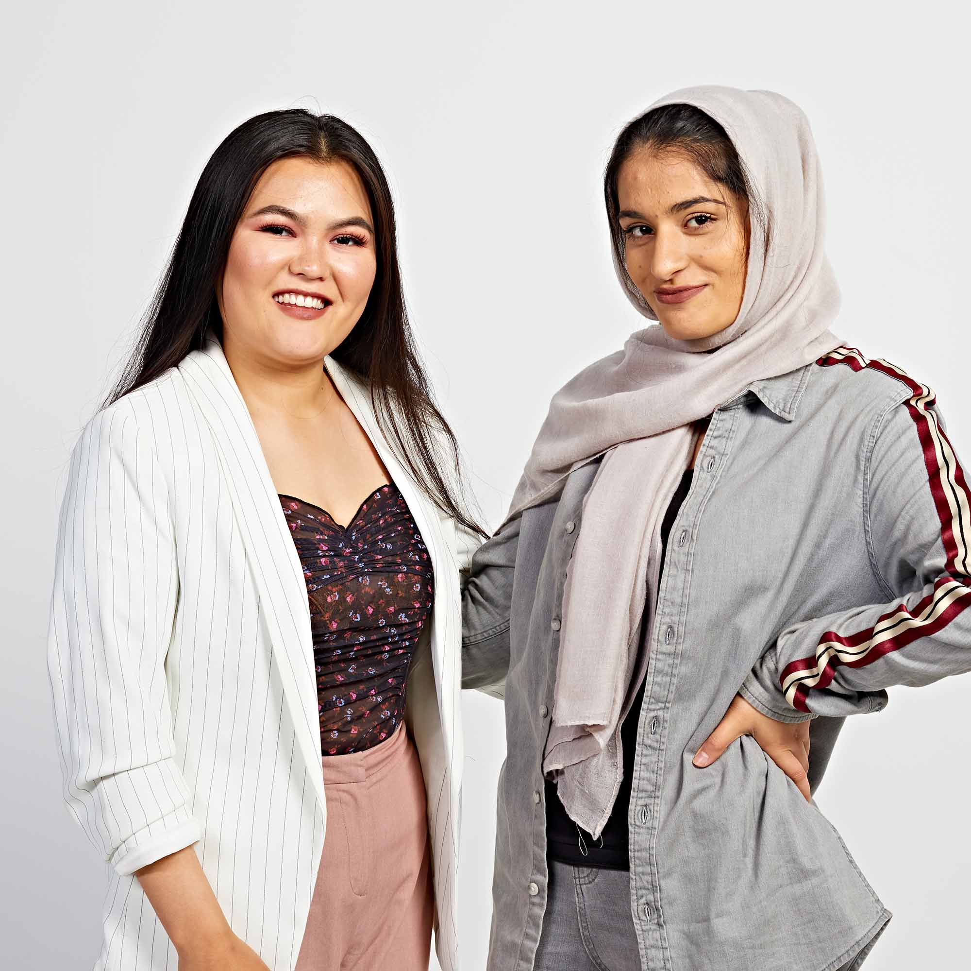 Shakila Sa and Aziza Yaquibi