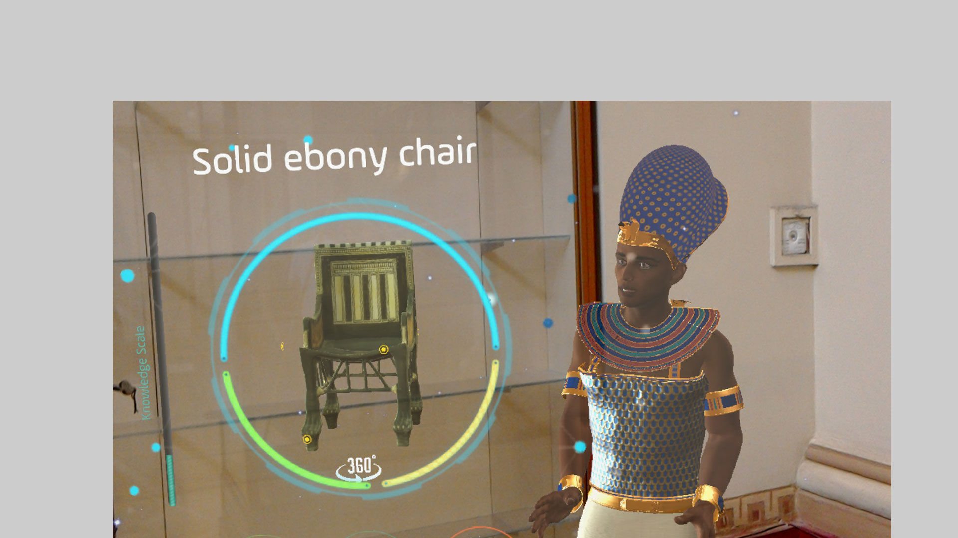 Tutankhamun hologram