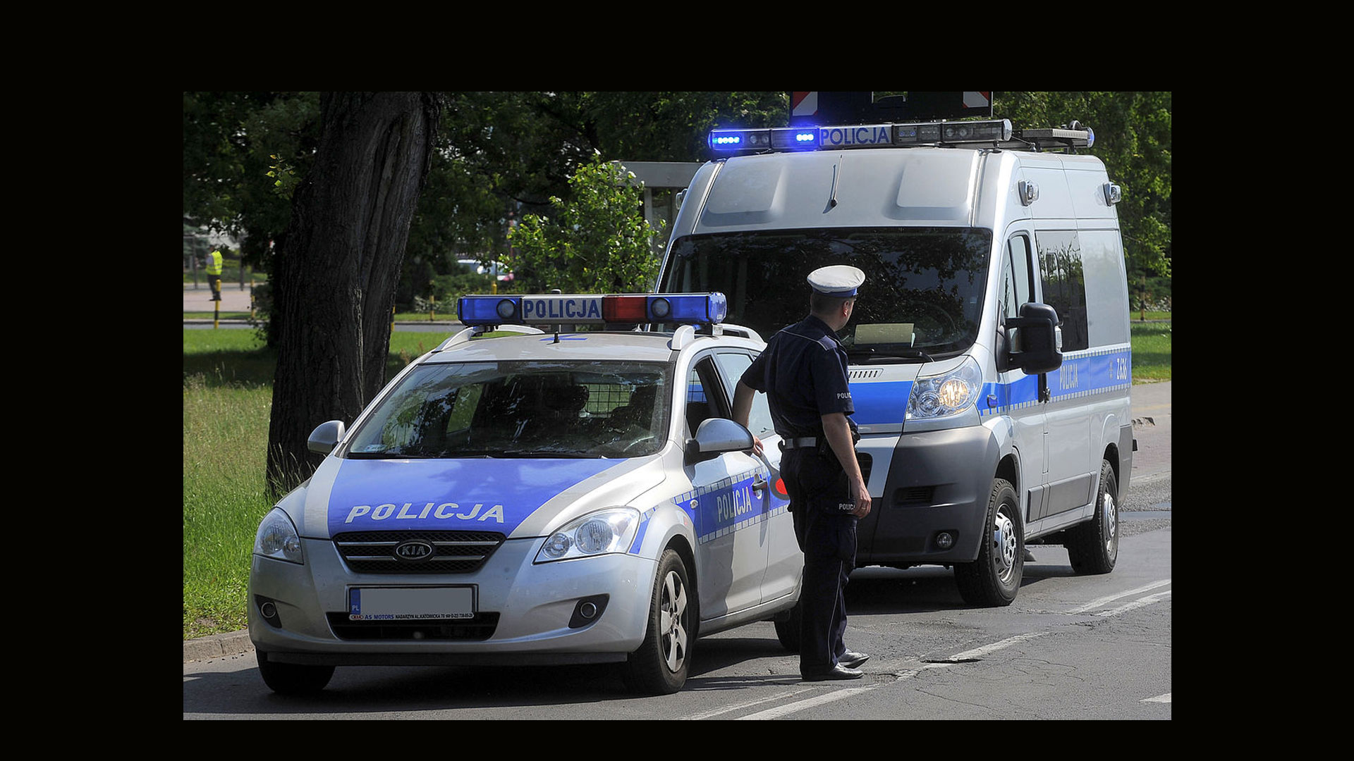 Police cars