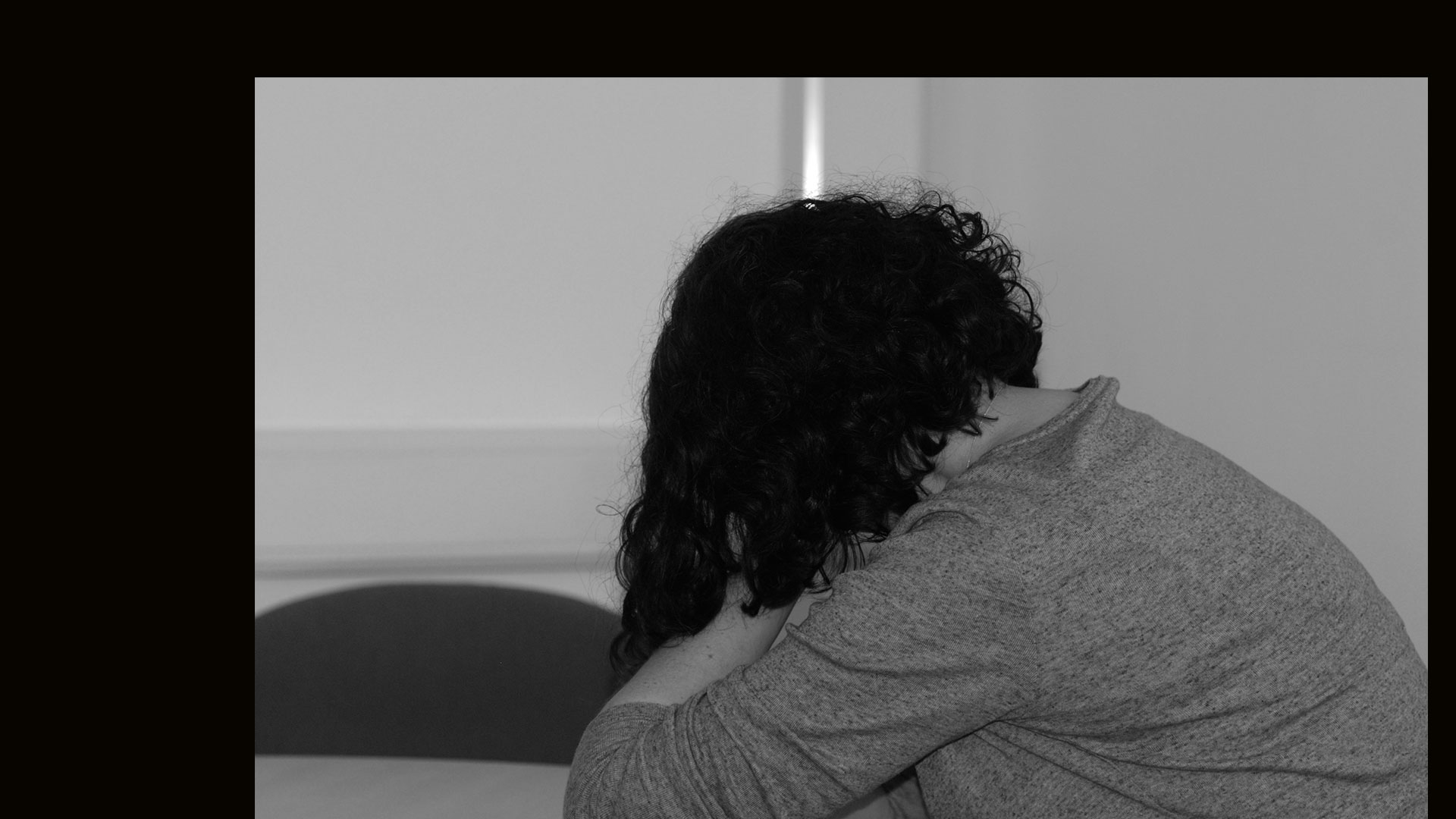 depressed woman