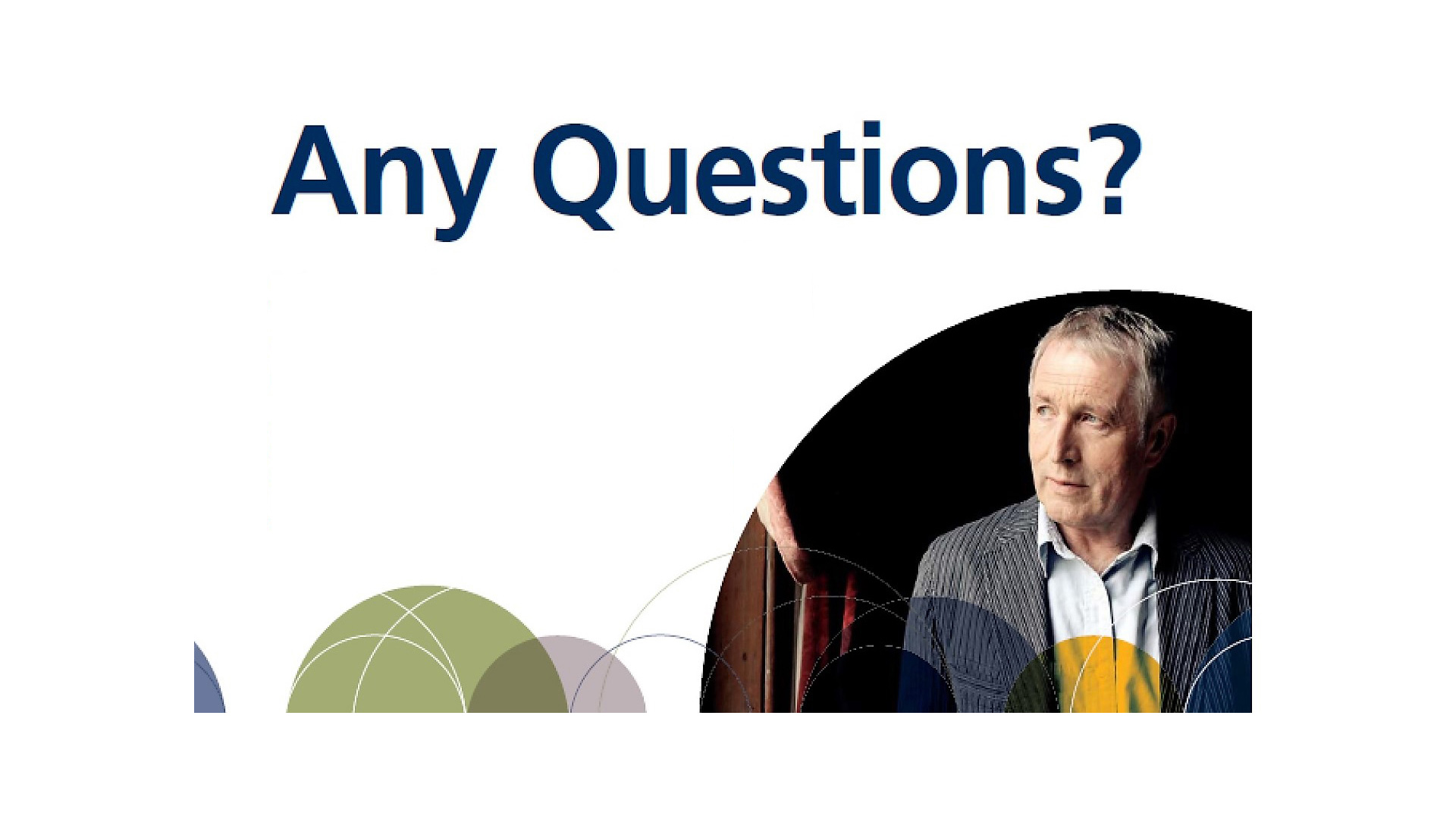 Any questions?