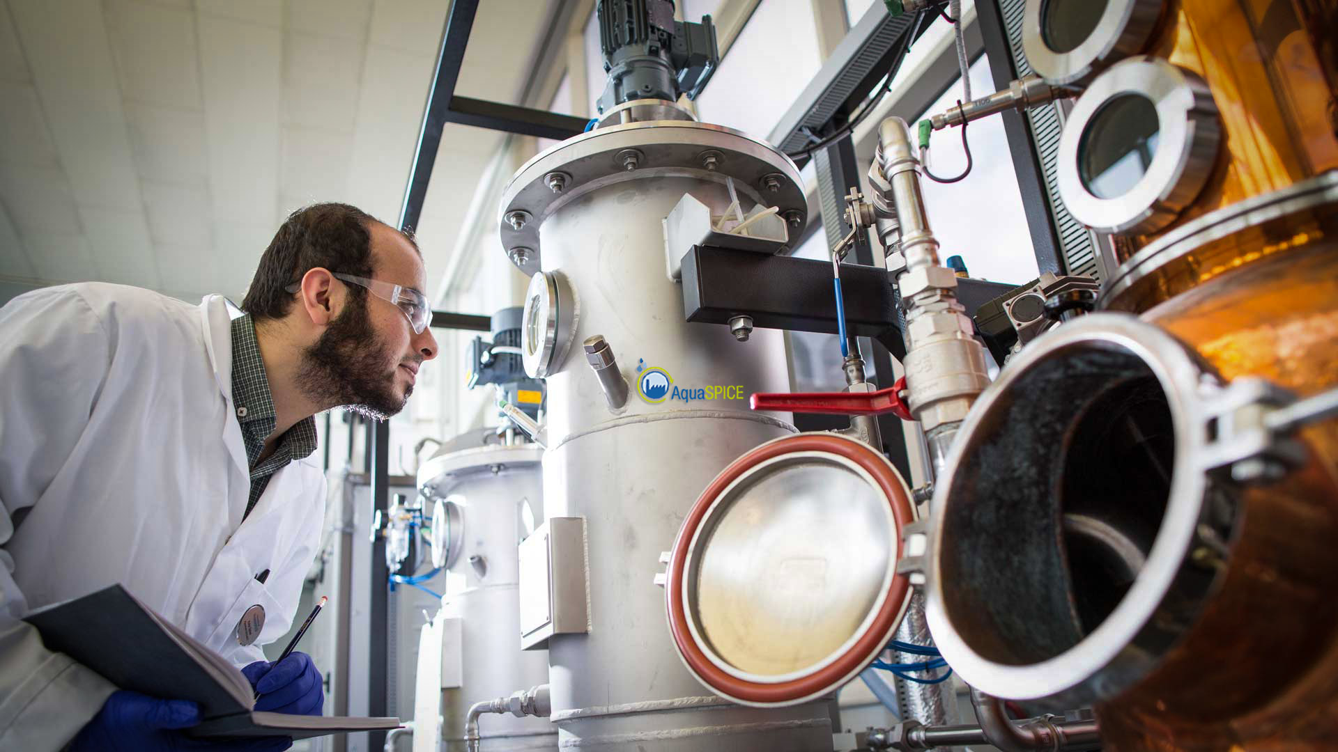 A piece of equipment used by researchers in the field of chemical engineering